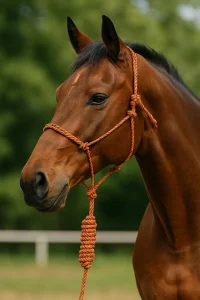 Rope Halter With Lead